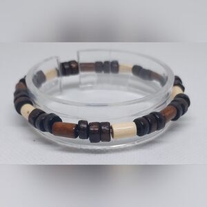Men's bracelet beaded‎ beads new e69